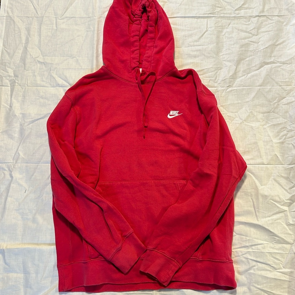 Nike hoodie, size XL, color pink